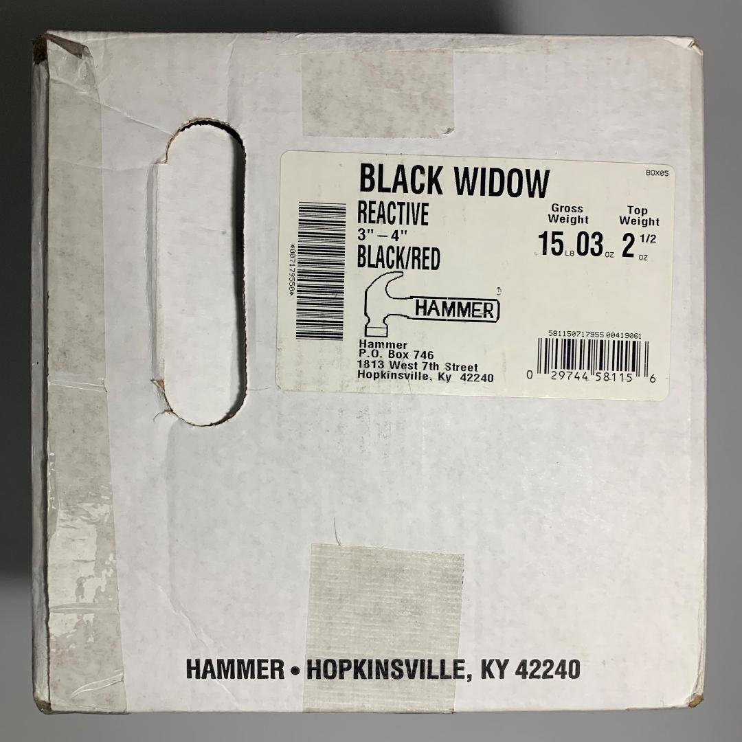 【超レア】初代（2006年製）ハンマー ブラックウィドー 15ポンド03オンス