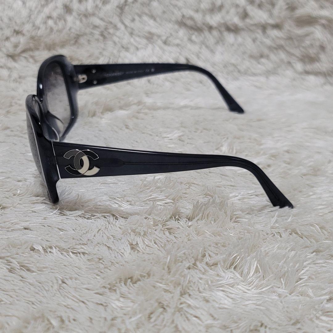 CHANEL シャネル サングラス ココマーク グレー ケース保存袋付き