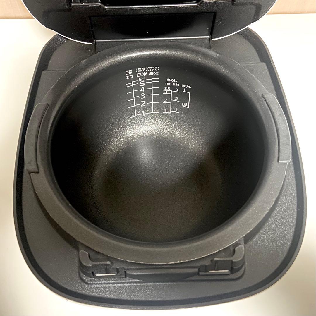 TIGER タイガー 圧力IH炊飯器 5.5合 JPC-G100WA ホワイト