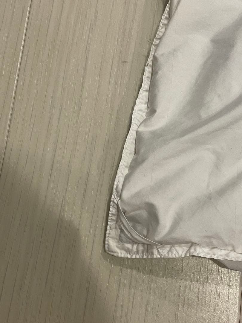 無印良品グレー羽毛掛け布団軽量一層式ダブル