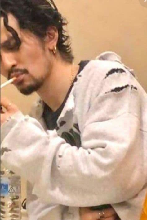 【セット】Disneyピノキオ ダメージスウェット L ライトベージュ