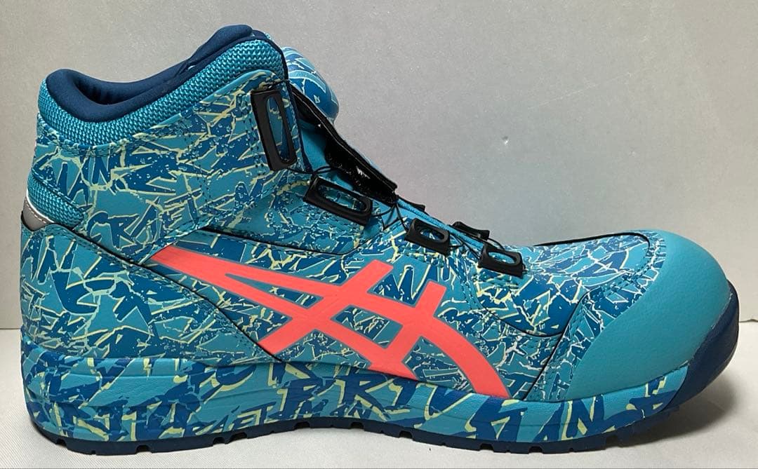 ②−1アシックス安全靴限定品ウィンジョブCP304BOA MAGMA27.0cm