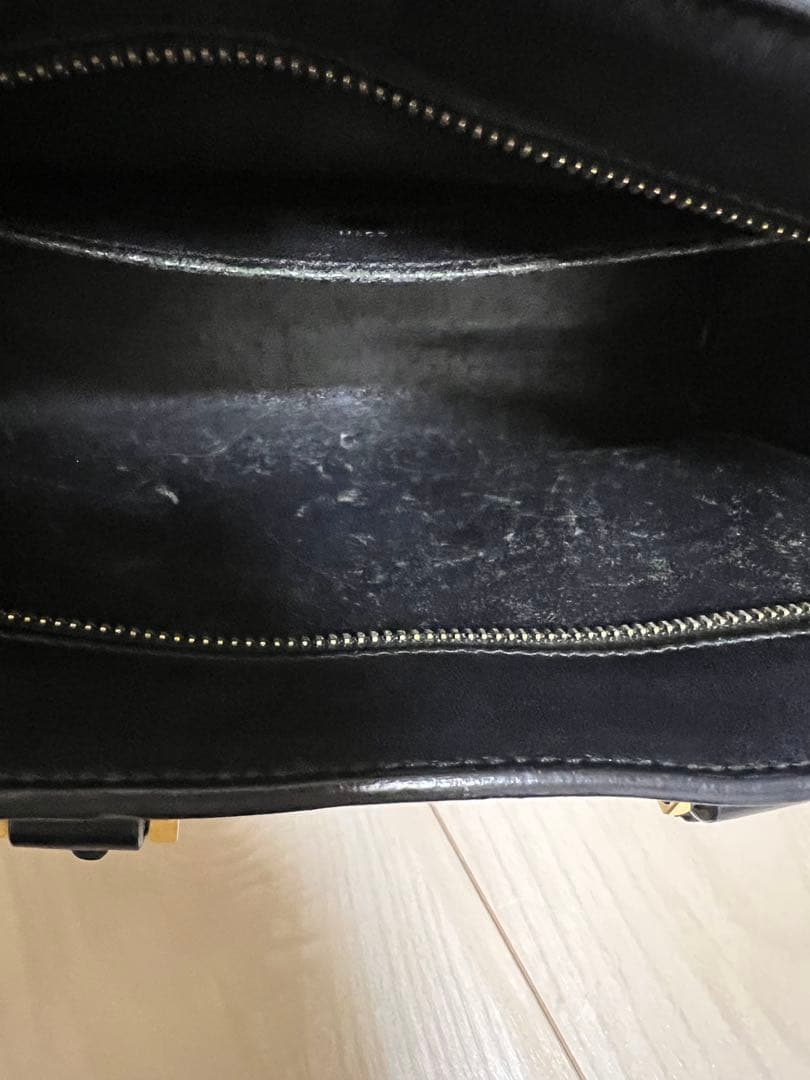 MomoCoco様SAINT LAURENT ブラックレザー ベイビーカバス