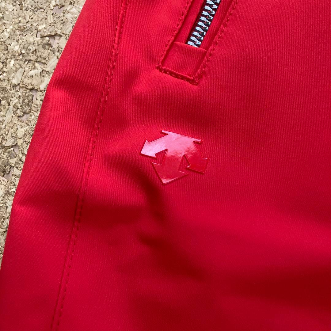 【美品】デサントdescent スキーパンツ スキーウェア Mレディース赤