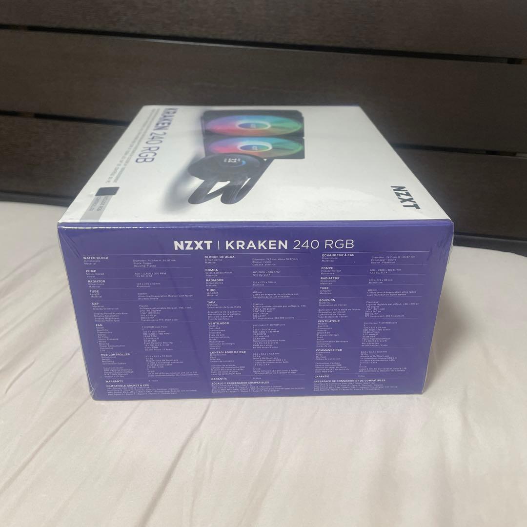 NZXT KRAKEN 240 RGB 液体クーラー