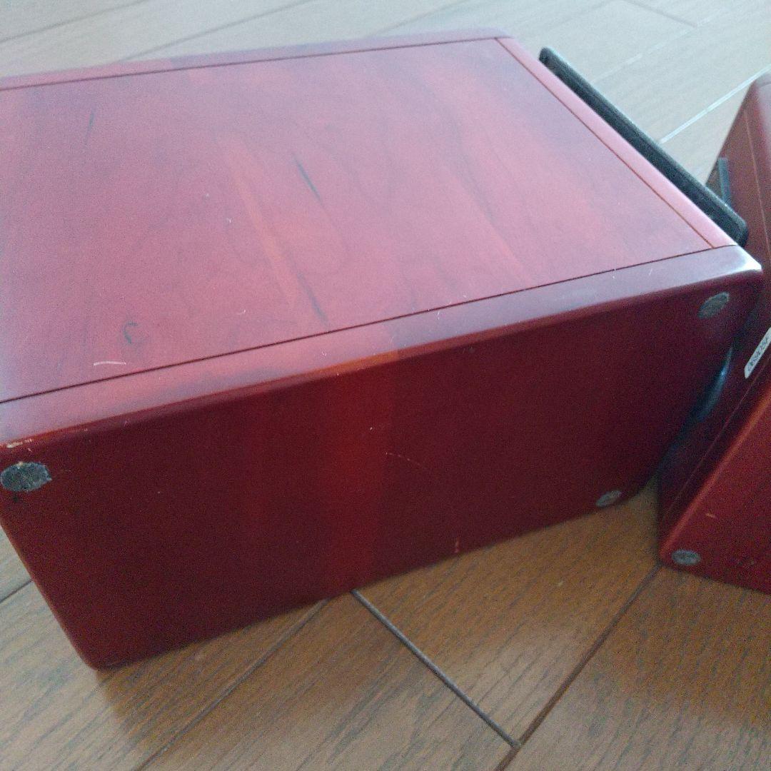 Victor ウッドコーン レッド スピーカー