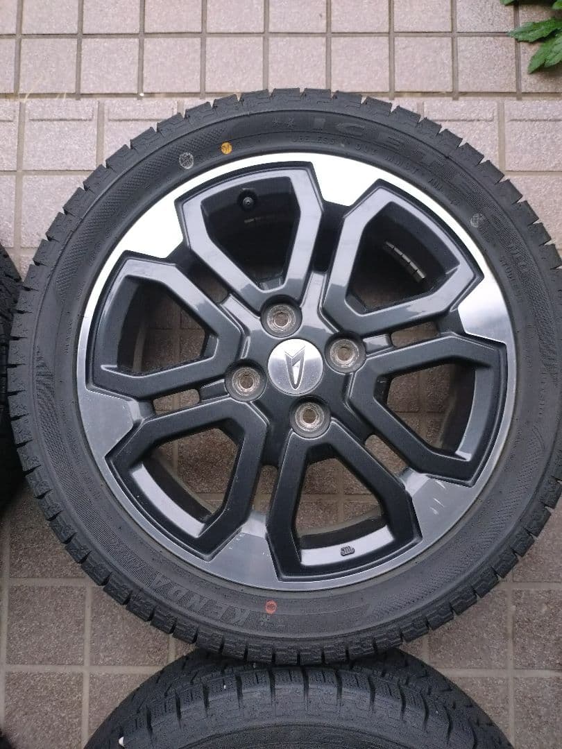 メ*6様 ダイハツ　ウェイク　純正ホイール　スタッドレスタイヤ付き！