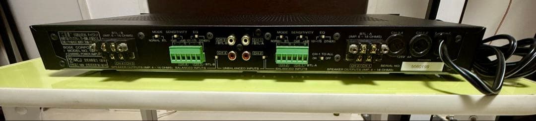 BOSE 4chパワーアンプ 1200VI ボーズ