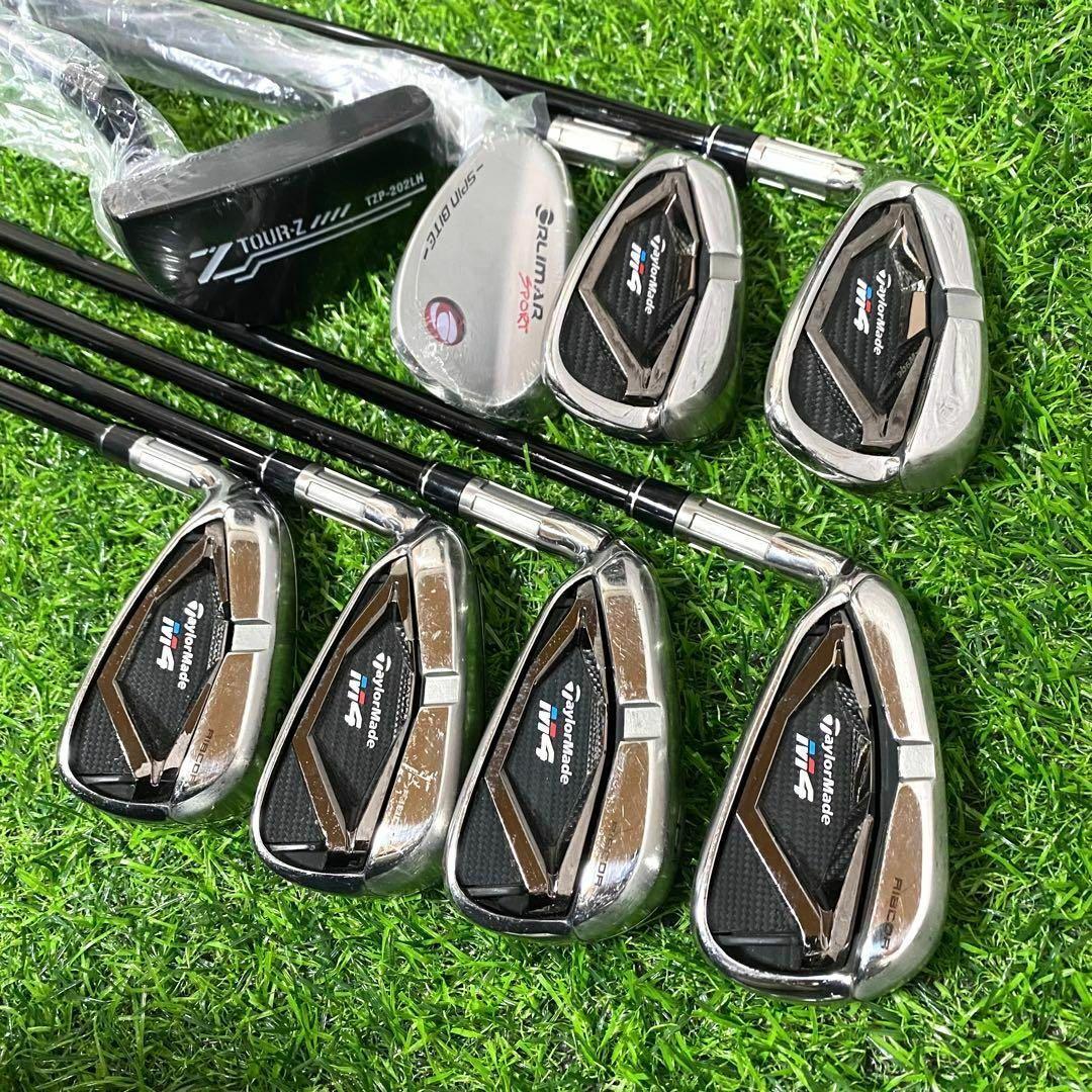 テーラーメイド M4 M2 ゴルフセット 11本 左 レフティ S メンズ
