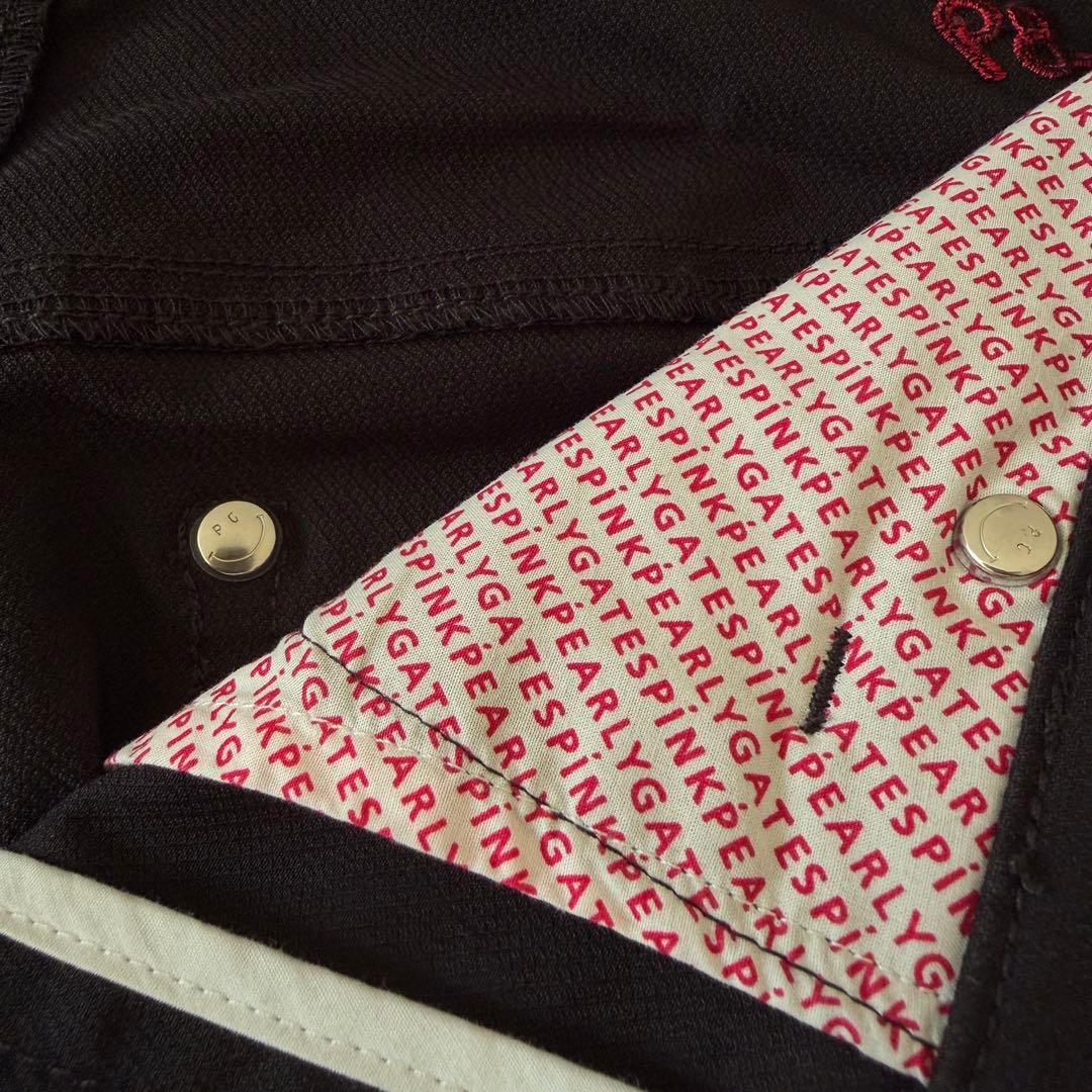 現行モデル　美品　パーリーゲイツ　パンツ　黒　L〜XL相当 コットン素材　5