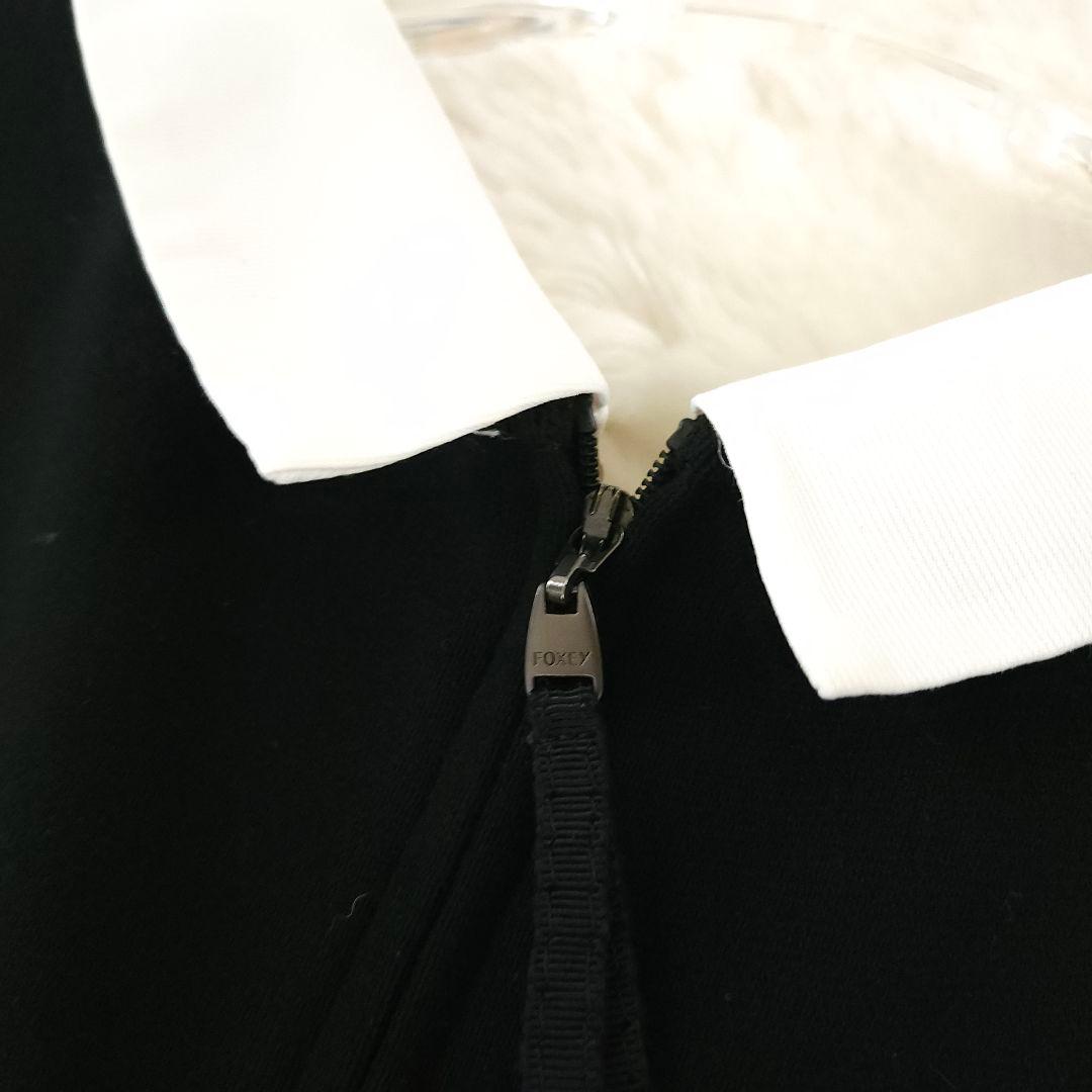 DAISY LIN 襟付き2WAYフレアーワンピース ブラック42サイズ