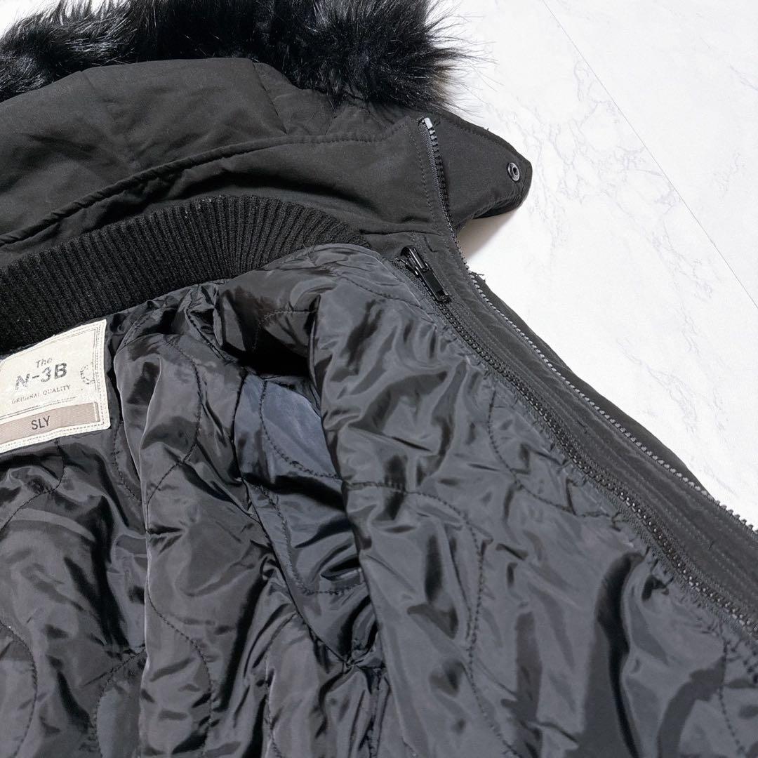美品✨SLY☆N3B 平成　 　y2k モッズコート　サイズ2 ブラック