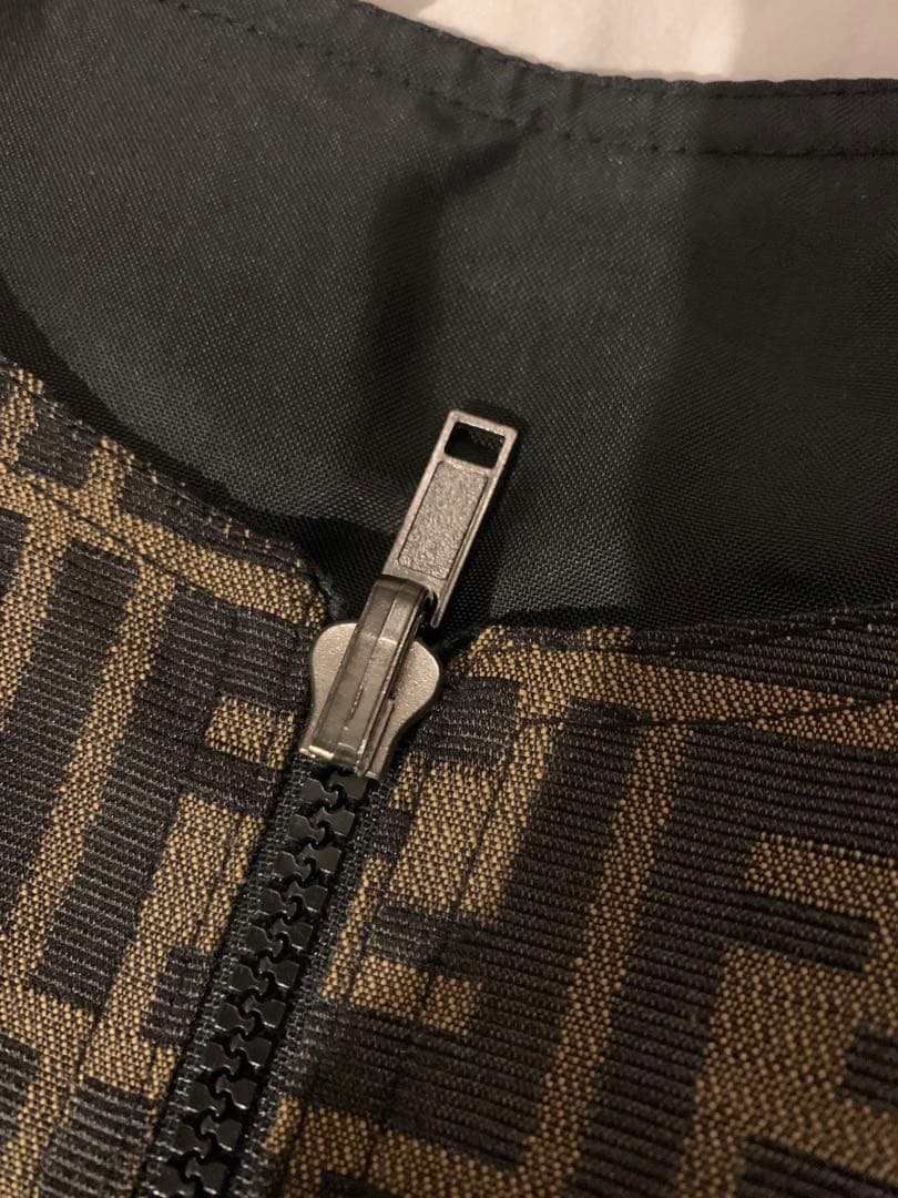 Fendi 美品　ズッカ　リバーシブル　ノースリーブワンピース