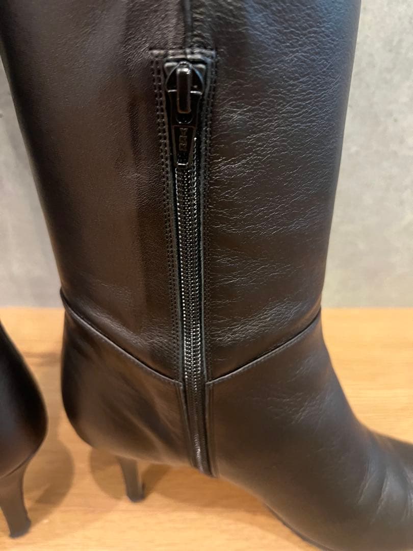 【美品】GALLARDA GALANTE 2.718ロングブーツ black37