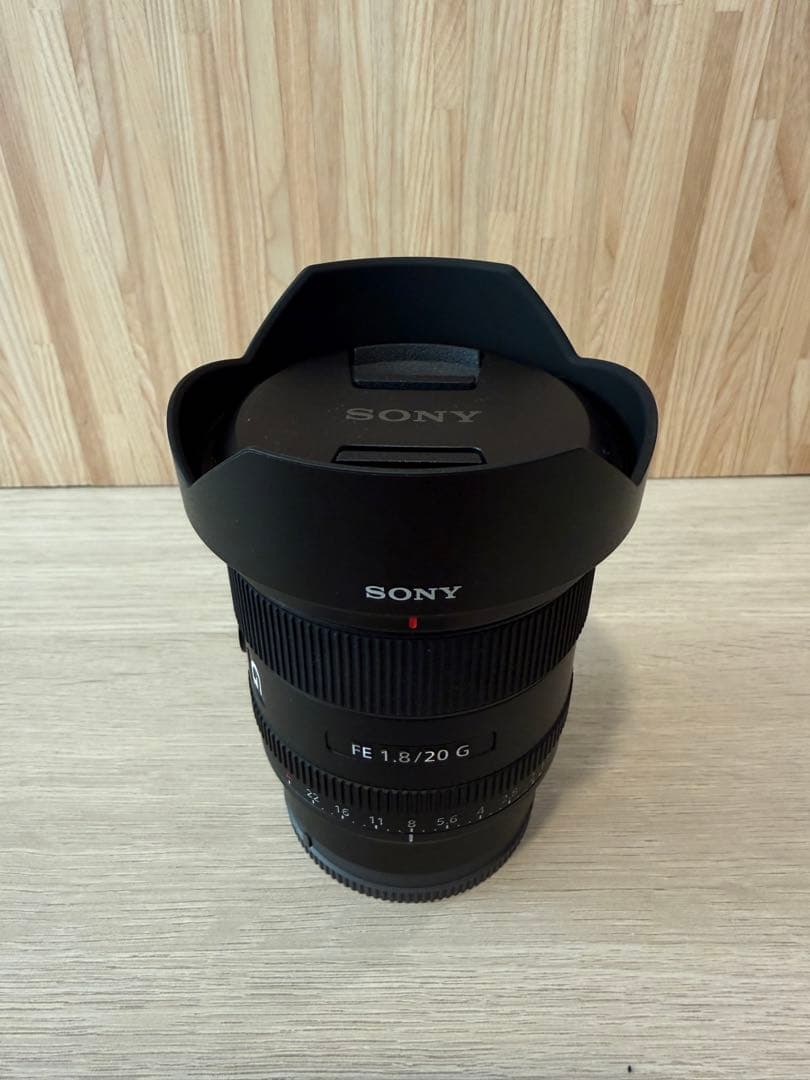 SONY FE 20mm F1.8 G レンズ