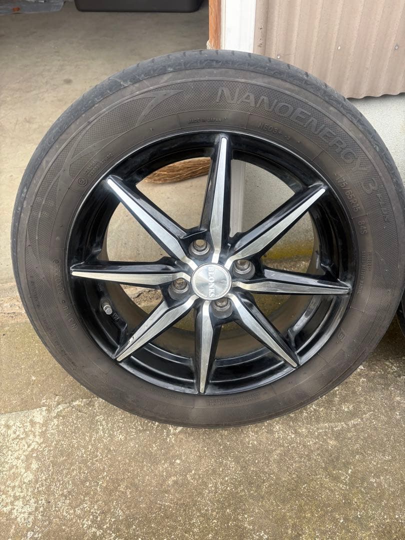 175/65R15 タイヤホイール４本セット　アクア、シエンタ、スペイド、ポルテ