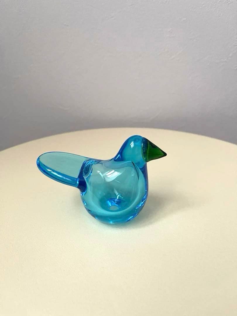 イッタラ　バード　シエッポ　ライトブルー×グリーン　scope