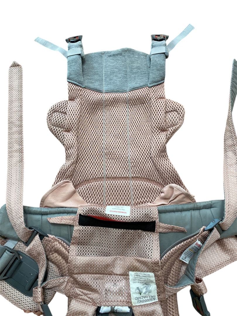 美品 BabyBjorn ベビービョルン ベビーキャリア ハーモニー ピンク