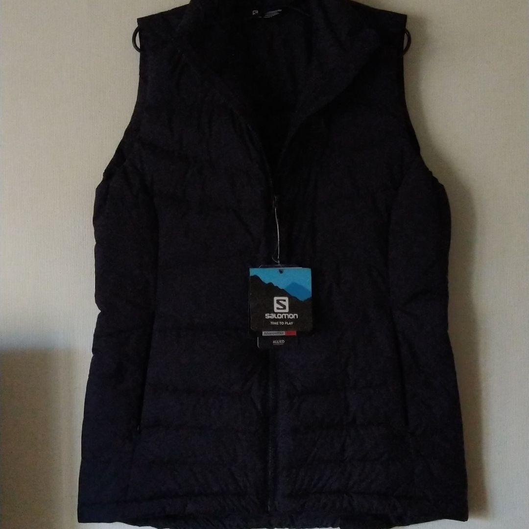 新品　サロモン　Salomon　600 fill poweダウンベスト　M