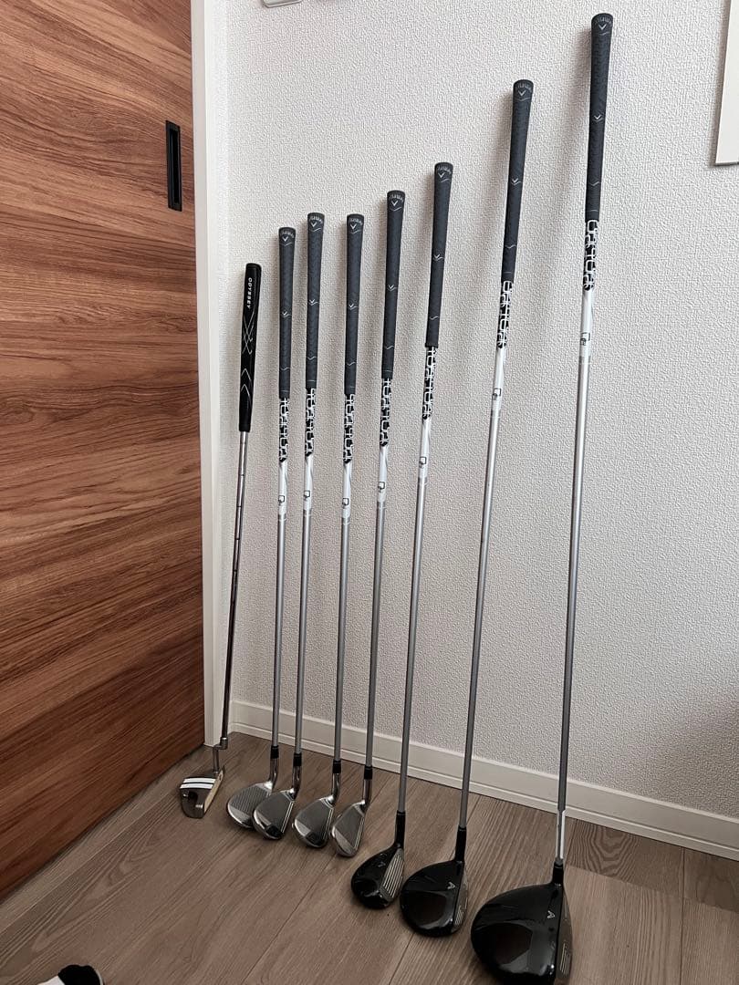 キャロウェイソレイユ レディース8本 初心者向け 可愛いホワイト　中古