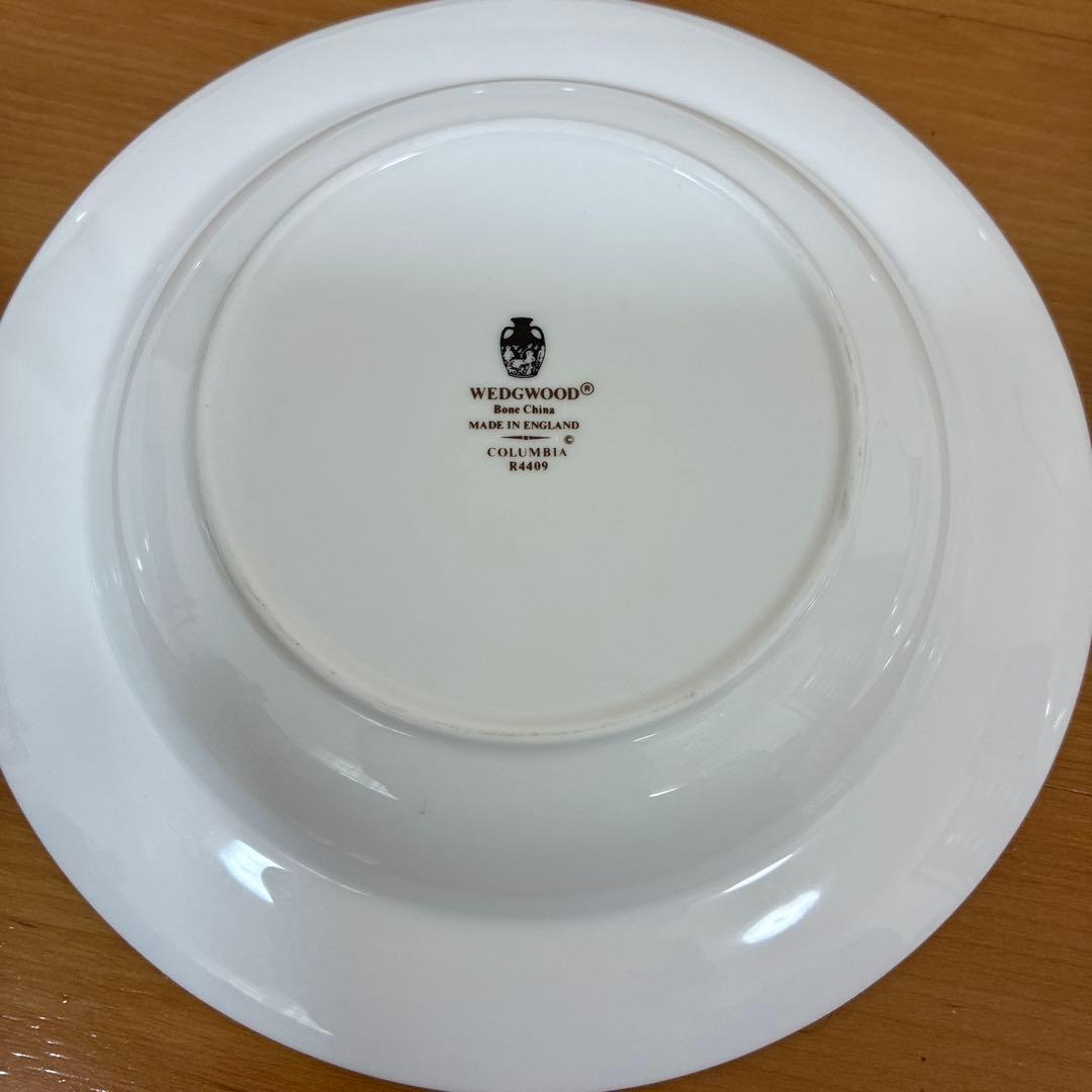 ウェッジウッド コロンビアセージグリーン スープ皿 黒壷　6枚まとめ売り