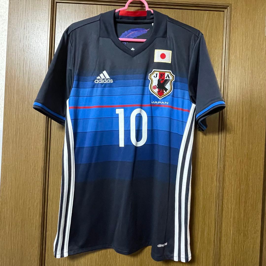 香川真司 サッカー日本代表ユニホーム 直筆サイン 2016-2017