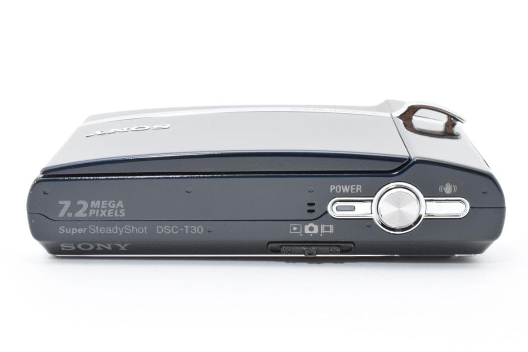 【美品】SONY Cyber-shot DSC-T30 ブラック　動作確認済