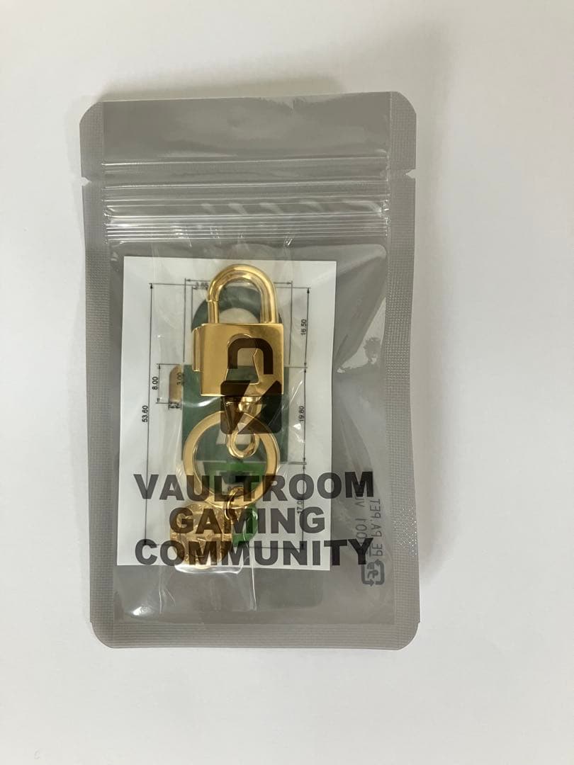 小物 PADLOCK KEY HANGER / GOLD vaultroom