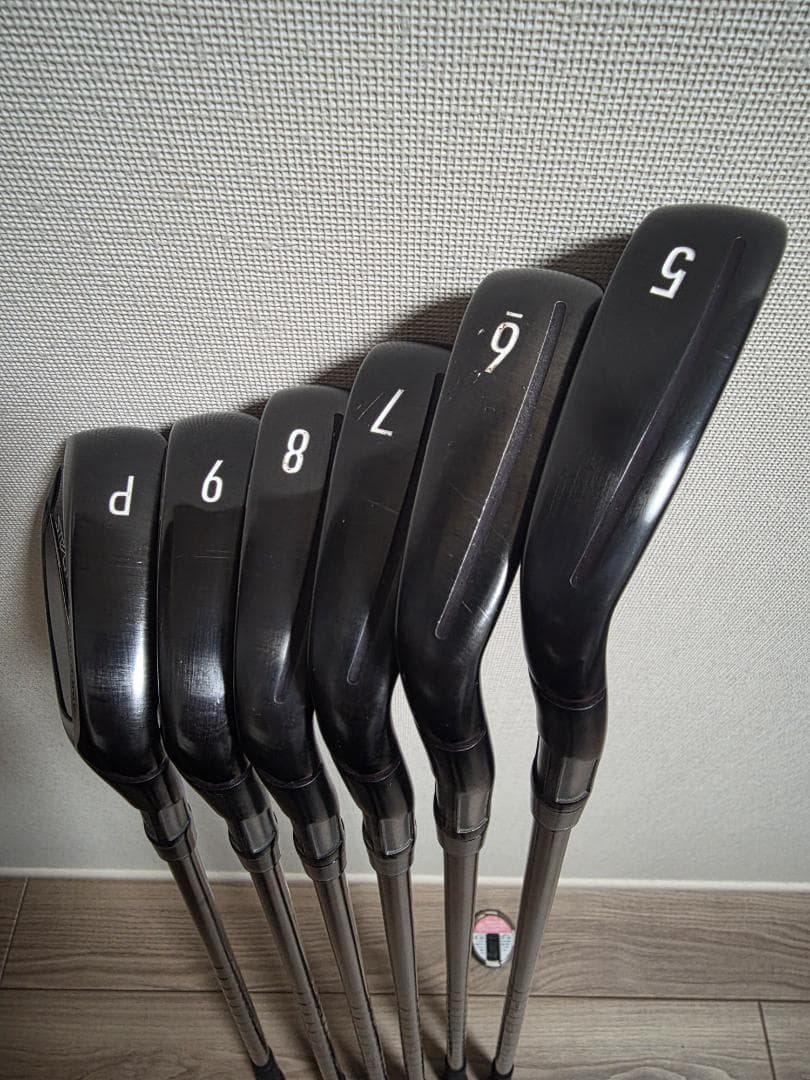 【限定品】TaylorMade ステルス ブラック アイアン 6本セット