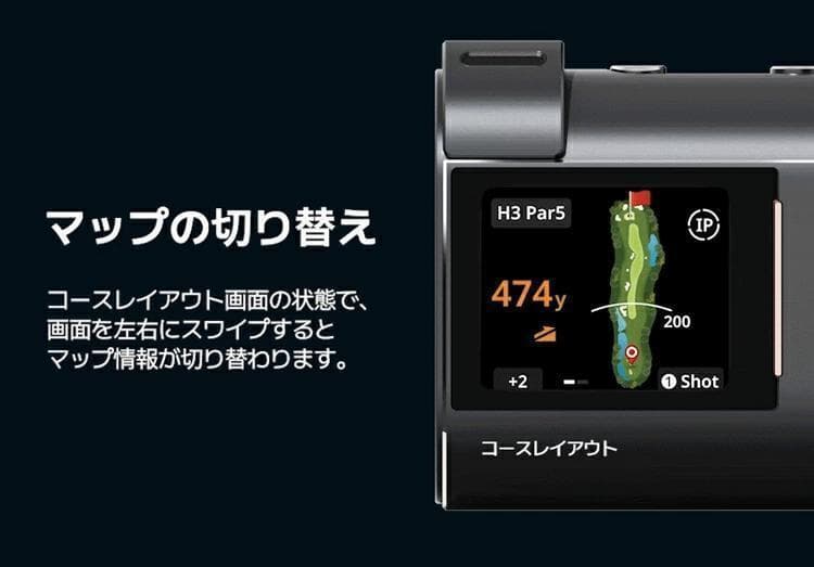 新品 R2G MATE HYBRID レーザー距離計測器 専用ケース付き WH