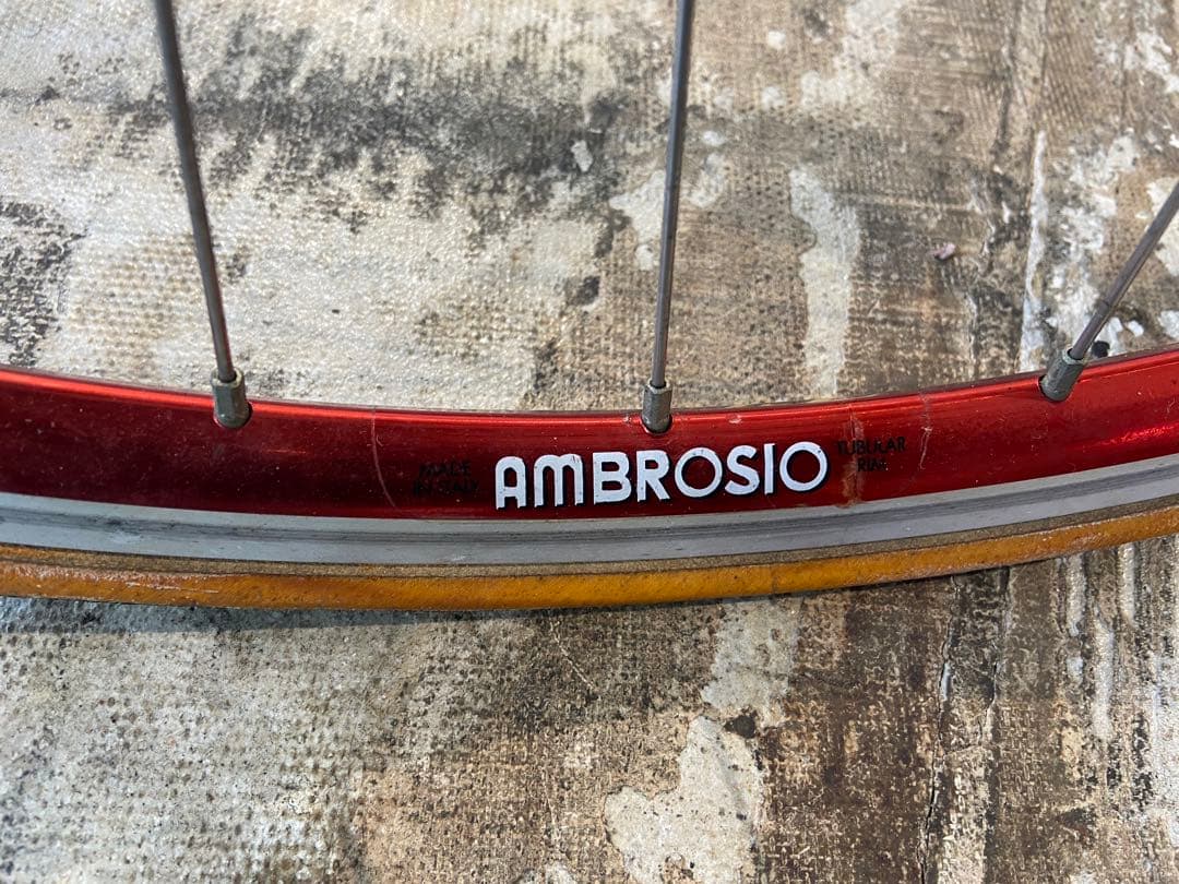 シマノ　アルテグラ　手組みホイール　アンブロッシオリム　チューブラー　送料込