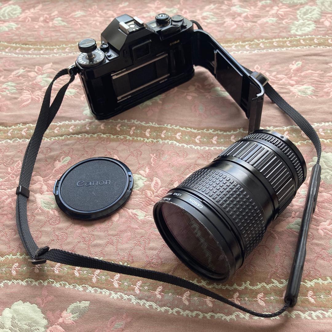 Canon A-1 一眼レフカメラ FD28〜85mmレンズ付き