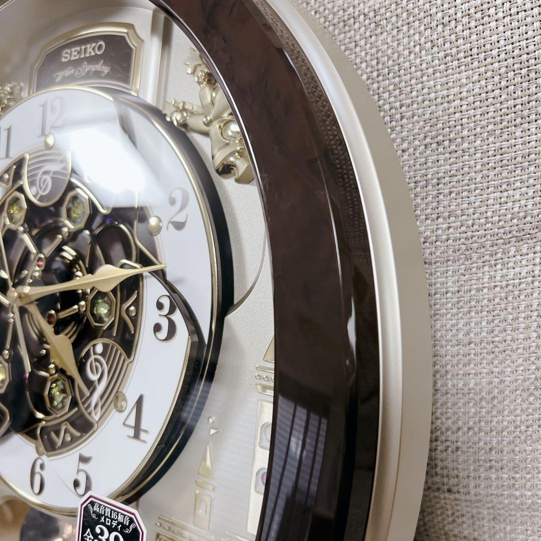 美品✨セイコークロック からくり掛け時計 正時パフォーマンス＆メロディセレクト
