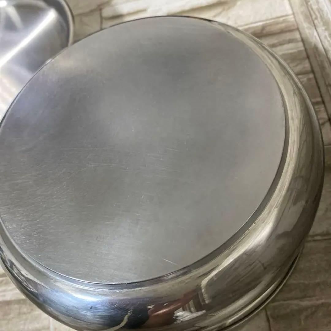 ロイヤルクイーン　【IH対応品】　３コート蓋付き　中古品