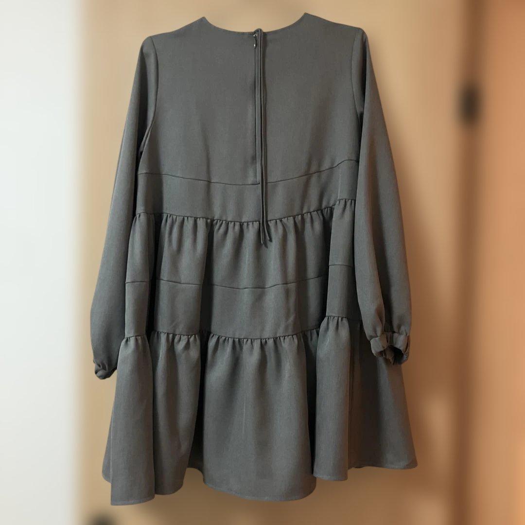 yori ランダムティアードショートドレス