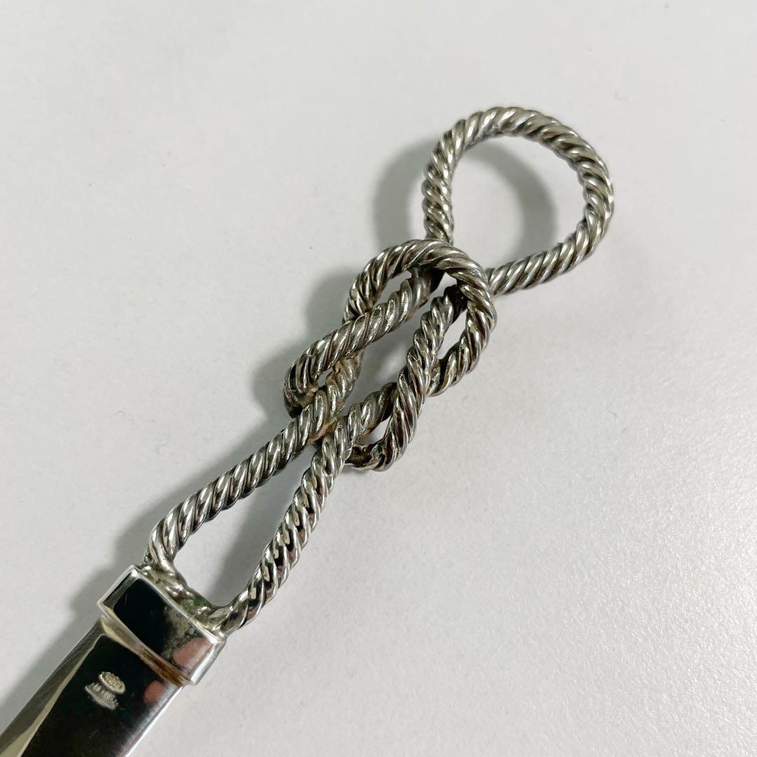 ティファニー　ペーパーナイフ　ペーパーカッター　ツイスト　ロープ　シルバー