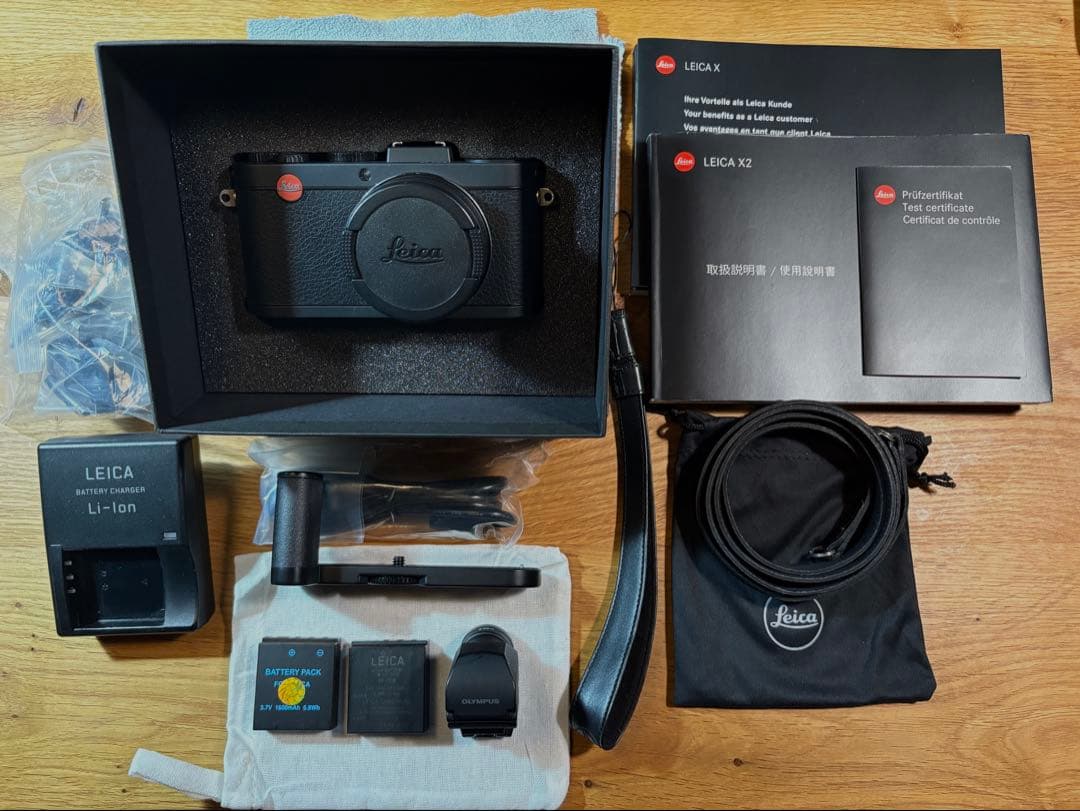 美品 LEICA X2 ＋VF2ファインダーなど備品多数