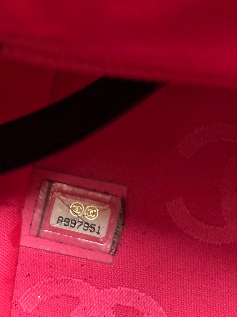 美品☆CHANEL カンボンラインギャランティカード、保存袋付き