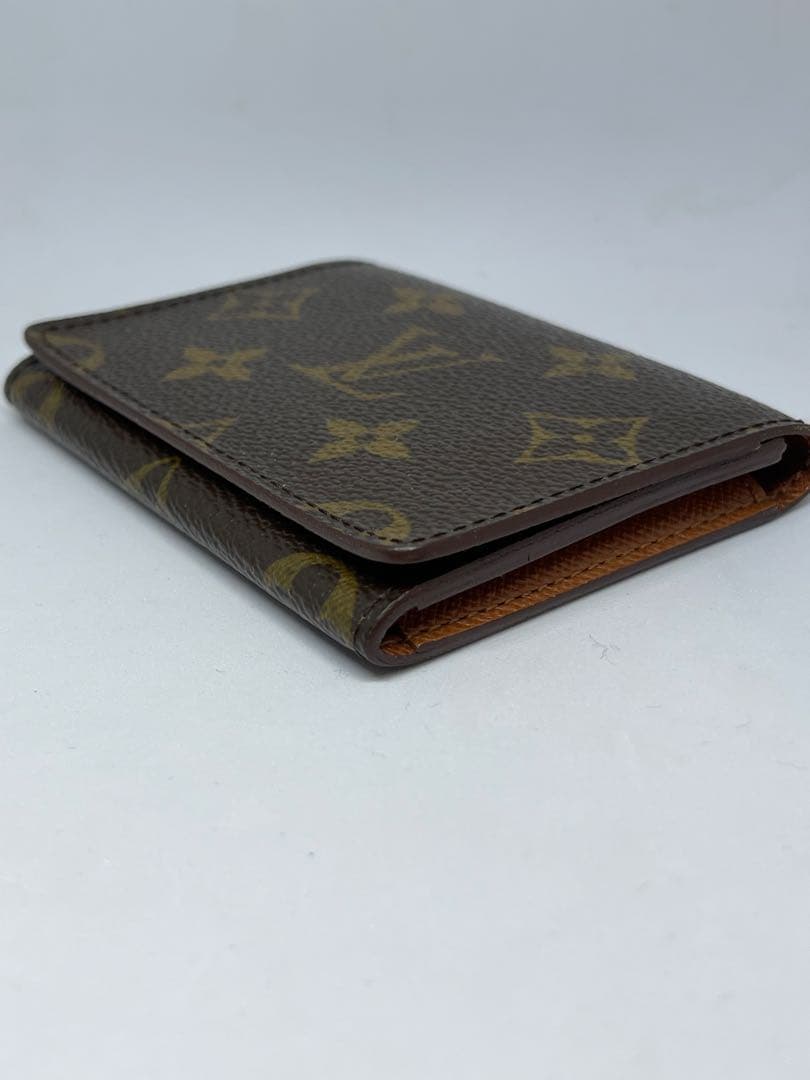 美品　ルイヴィトン　モノグラム　アンヴェロップ　　名刺入れ　カードケース