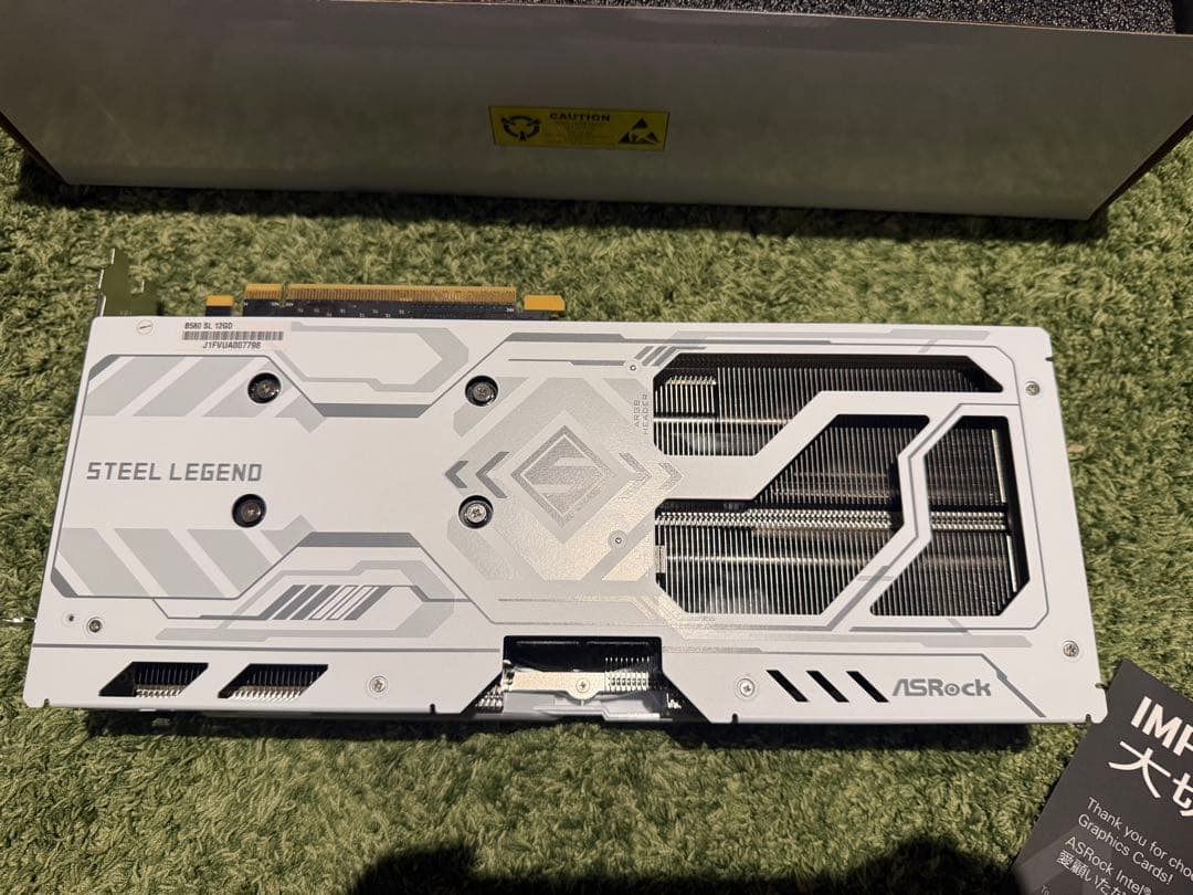 グラフィックボード・グラボ・ビデオカード ASRock Steel Legend Intel ARC B580