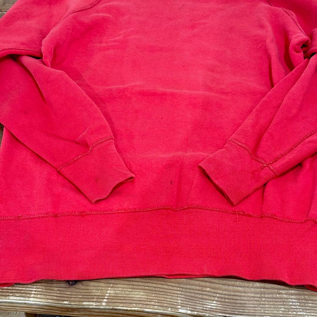 50s-60s VINTAGE ヴィンテージ スウェット トレーナー 赤