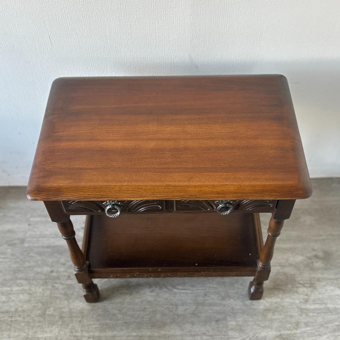 【最終値下げ】アンティーク 家具 サイドテーブル 英国 1950年頃 225A