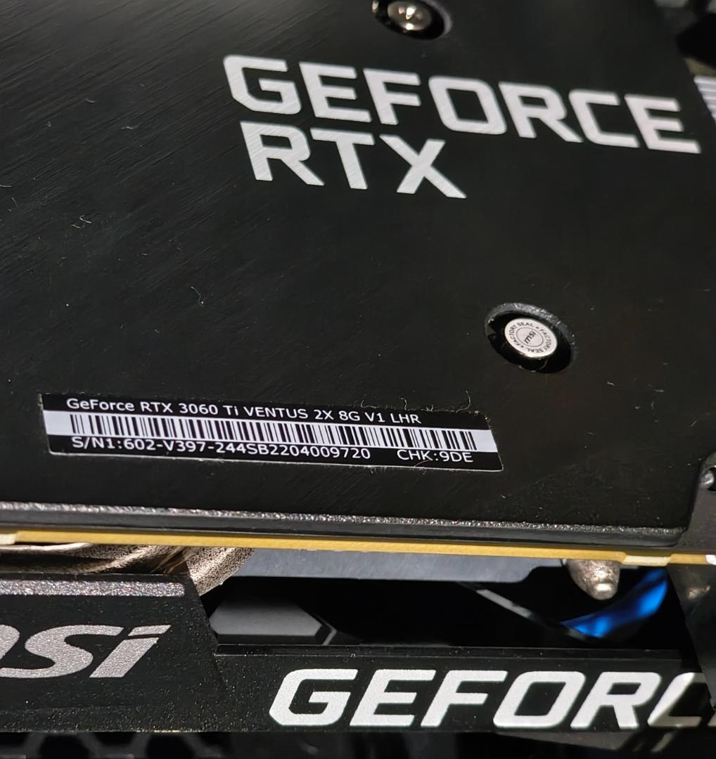 ゲーミングPC Ryzen5 4500 RTX3060Ti RM5R-R36T