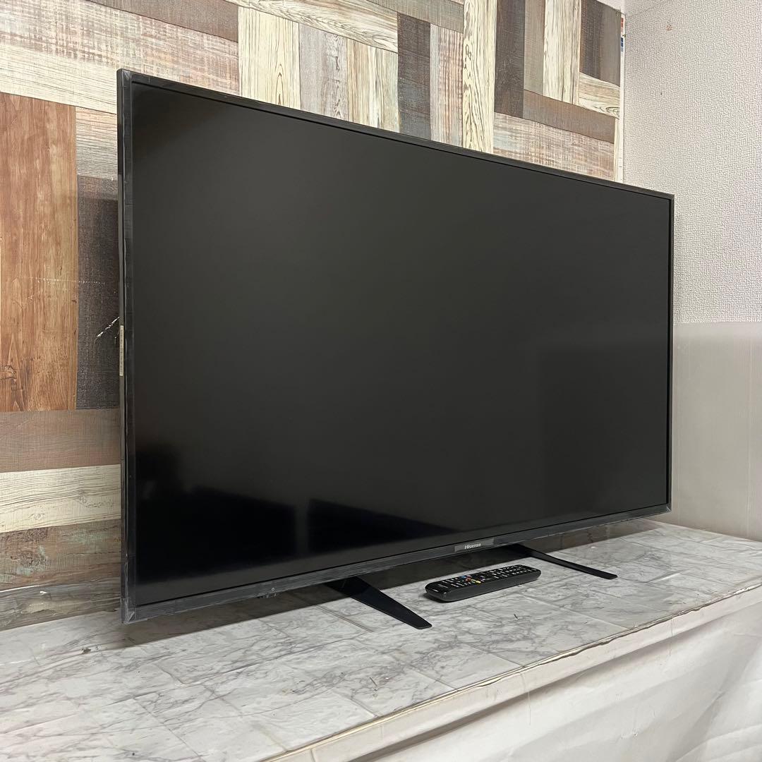 即日受渡❣️全国送料込Hisense50V型地上.BS.CSデジタル4K対応