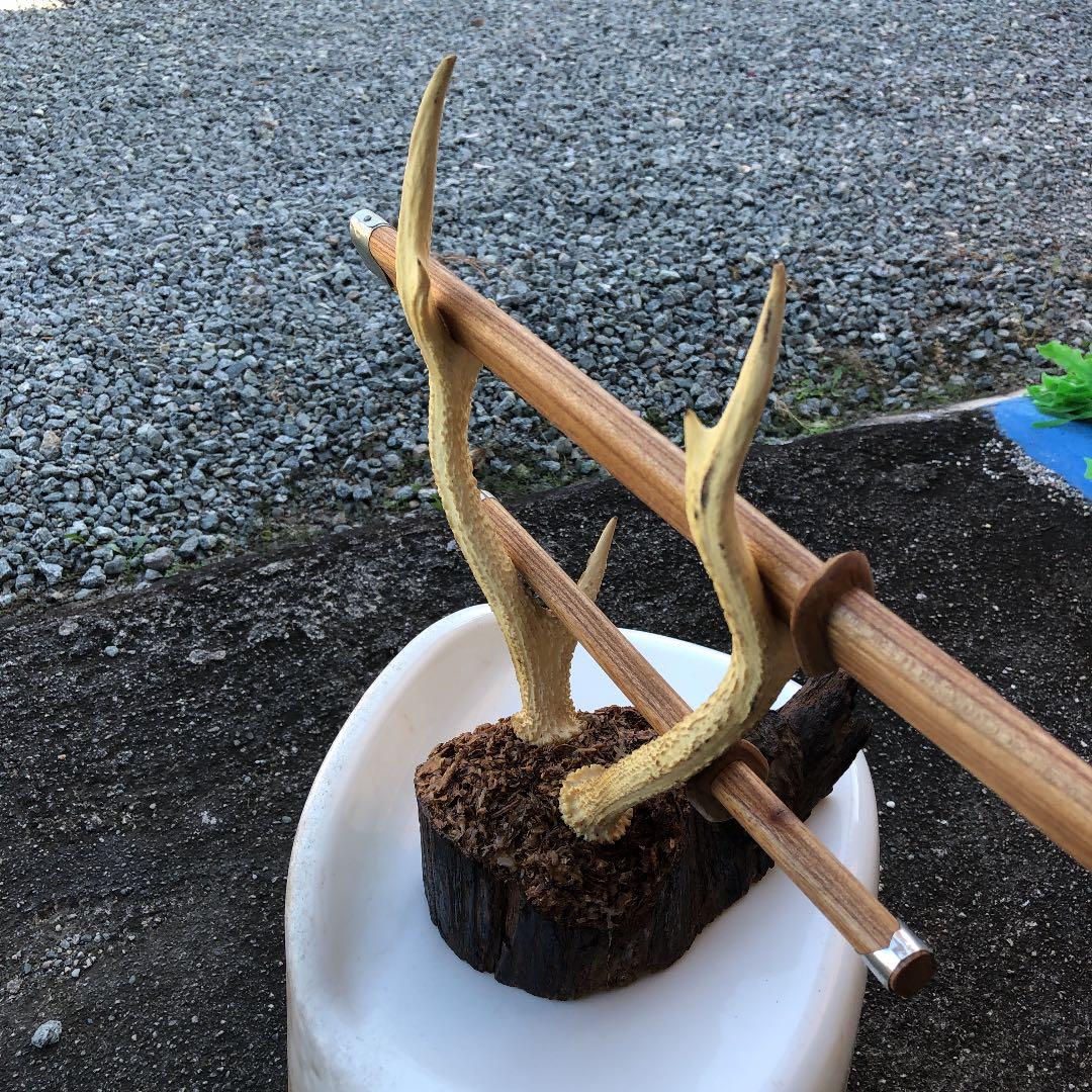 鹿の角の置物