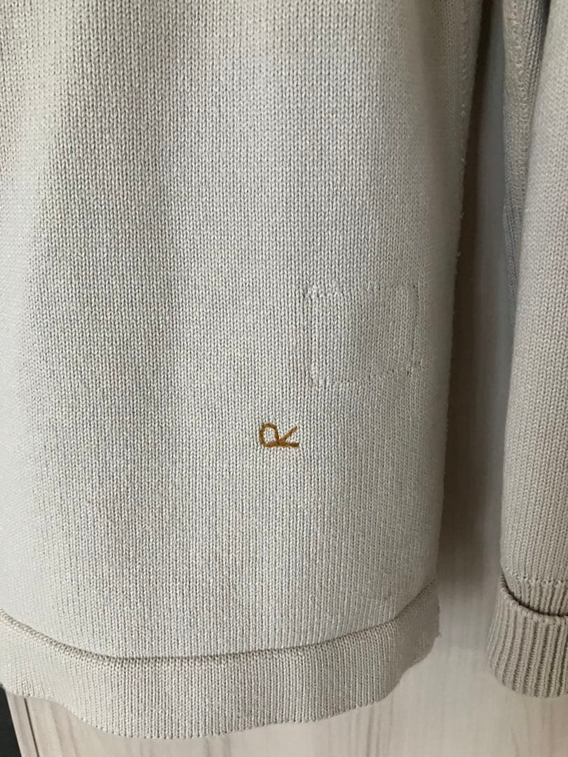 45R 77ニットソーの908レタードカーディガン