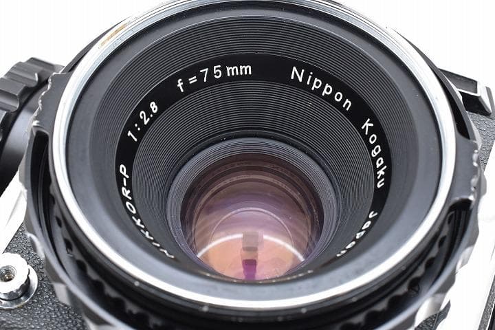 15276E 良品★ Zenza Bronica S2 75mm ゼンザブロニカ