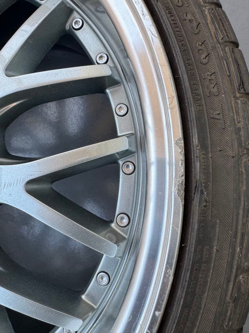 19インチ　アルミホイール4本セット　クラウン等