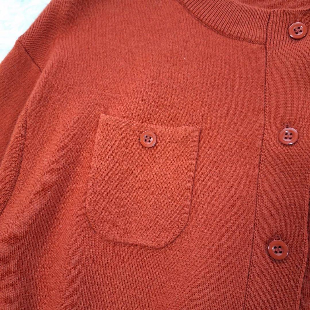 美品✨CABaN キャバン コットンカシミヤ クルーネックカーディガン
