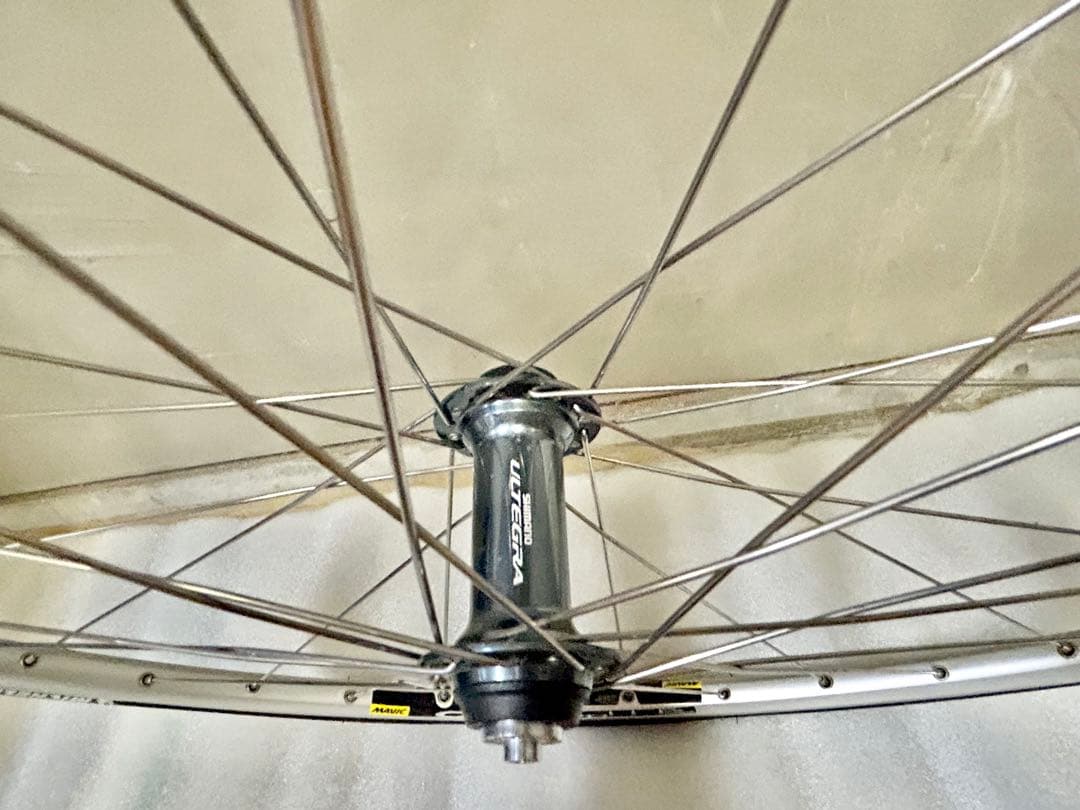 【MavicマビックOpen Pro前輪】Ultegraハブ重量0.83g